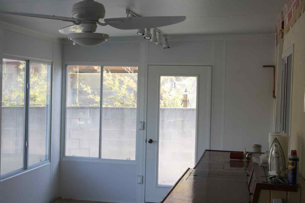 Four Seasons Sunroom with Ceiling Fan